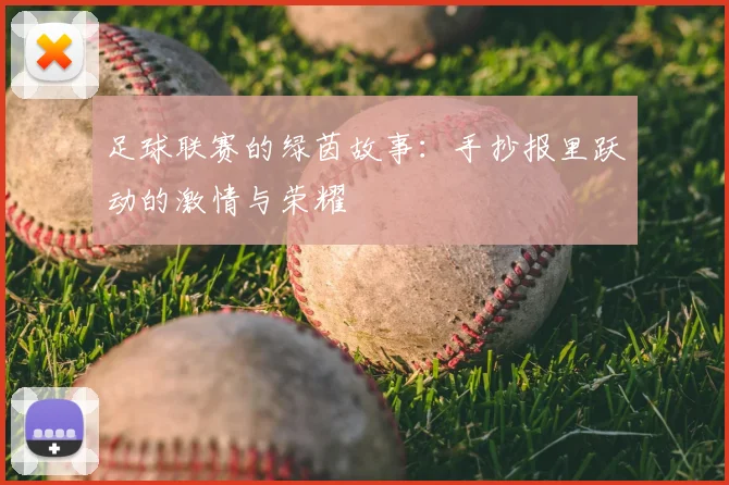 足球联赛的绿茵故事：手抄报里跃动的激情与荣耀